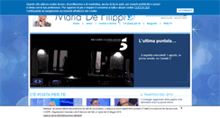 Desktop Screenshot of mariadefilippi.mediaset.it