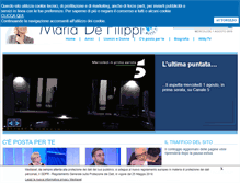 Tablet Screenshot of mariadefilippi.mediaset.it